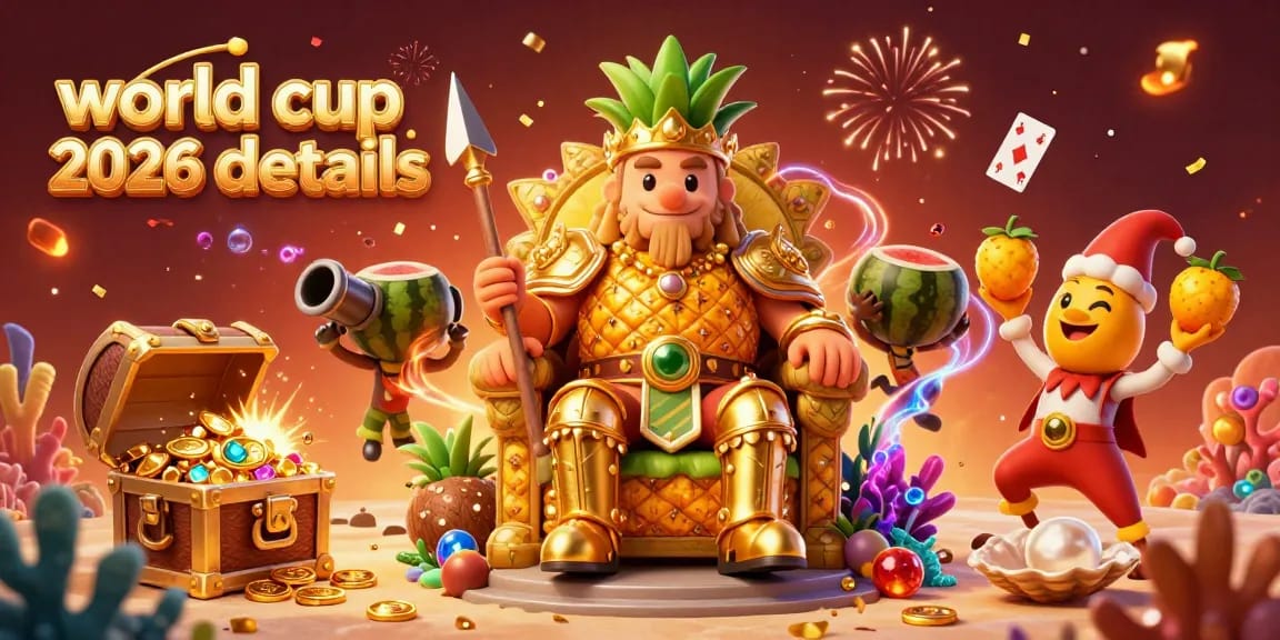 Experience the excitement with world cup 2026 details in this vibrant online casino scene featuring dynamic characters and lavish elements.
