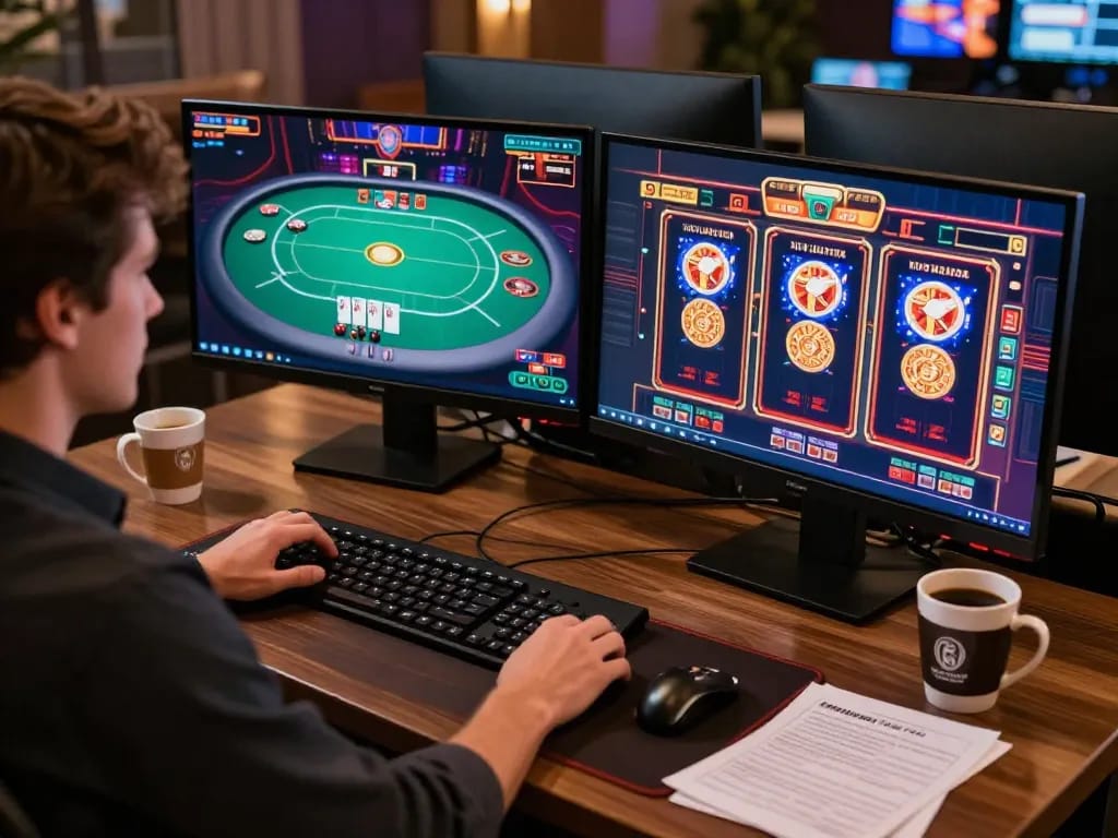 Engage in immersive gameplay experiences on lv88.com with vibrant online poker and slots.