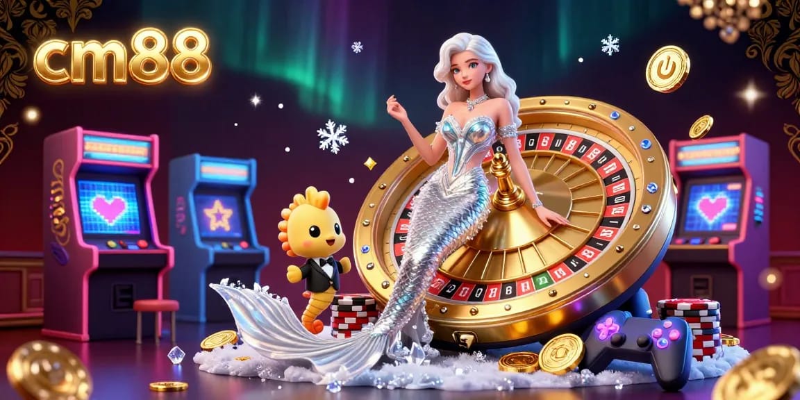 Spin the golden roulette wheel at cm88 with stunning characters and colorful game elements.