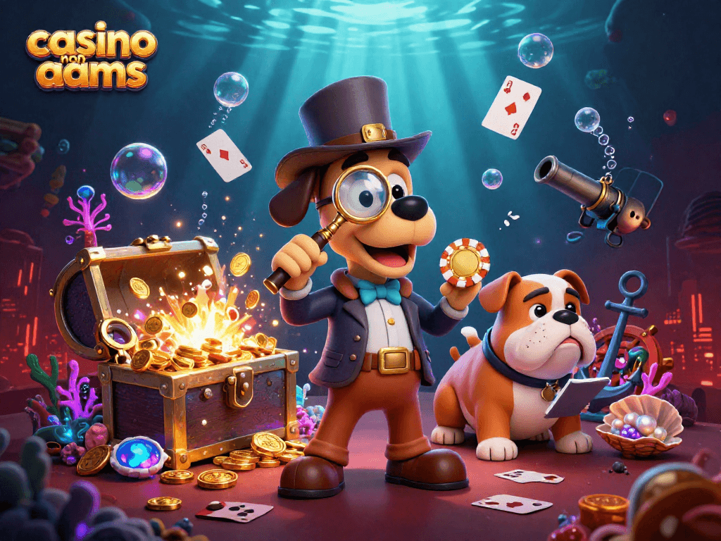 Gioca ai casino non AAMS con un cagnolino detective e indizi dorati nel misterioso mare.