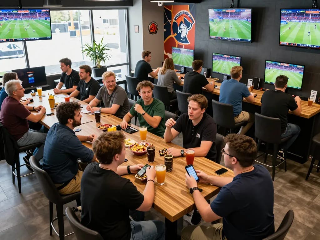 Place your bets and enjoy the thrill of live sports at 79KING's energetic betting lounge