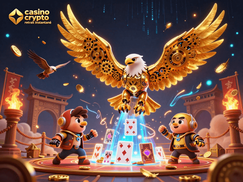 Gagnez rapidement vos gains avec un casino crypto retrait instantané dans un décor 3D captivant.