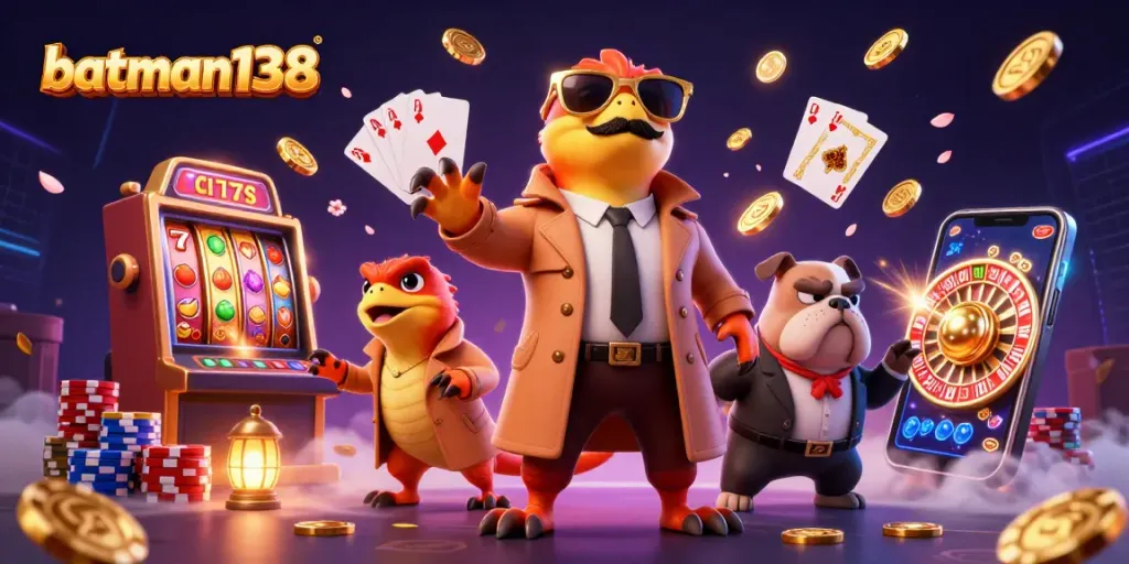 Rasakan keseruan batman138 dengan raptors lucu beraksi di kasino, meraih jackpot!
