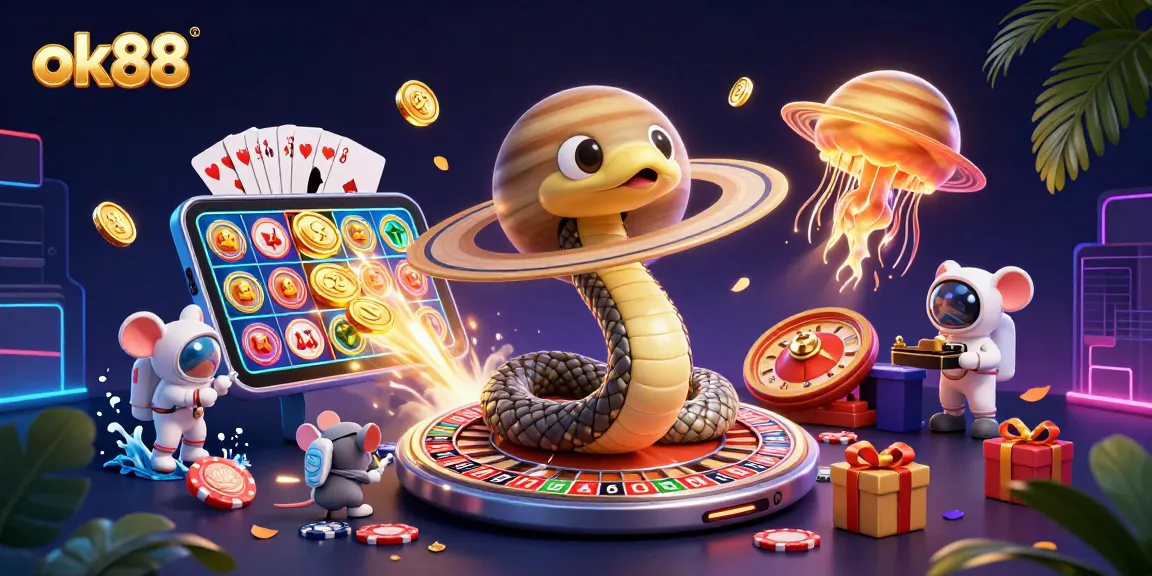Engage in winning strategies with the ok88 cosmic casino featuring unique characters.