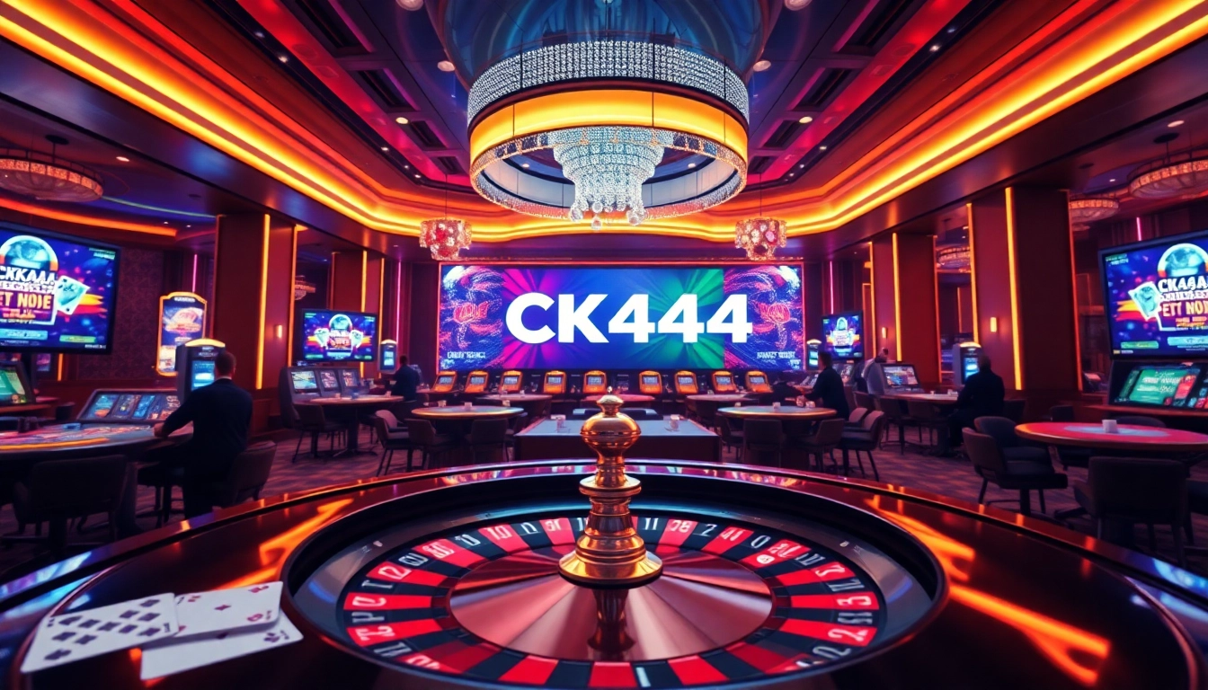 Play exciting games on the CK444 platform, exploring diverse gambling options and thrilling rewards.