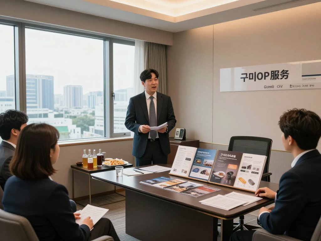 구미OP 서비스를 안내하는 아늑한 사무실, 편안한 분위기로 고객을 맞이합니다.