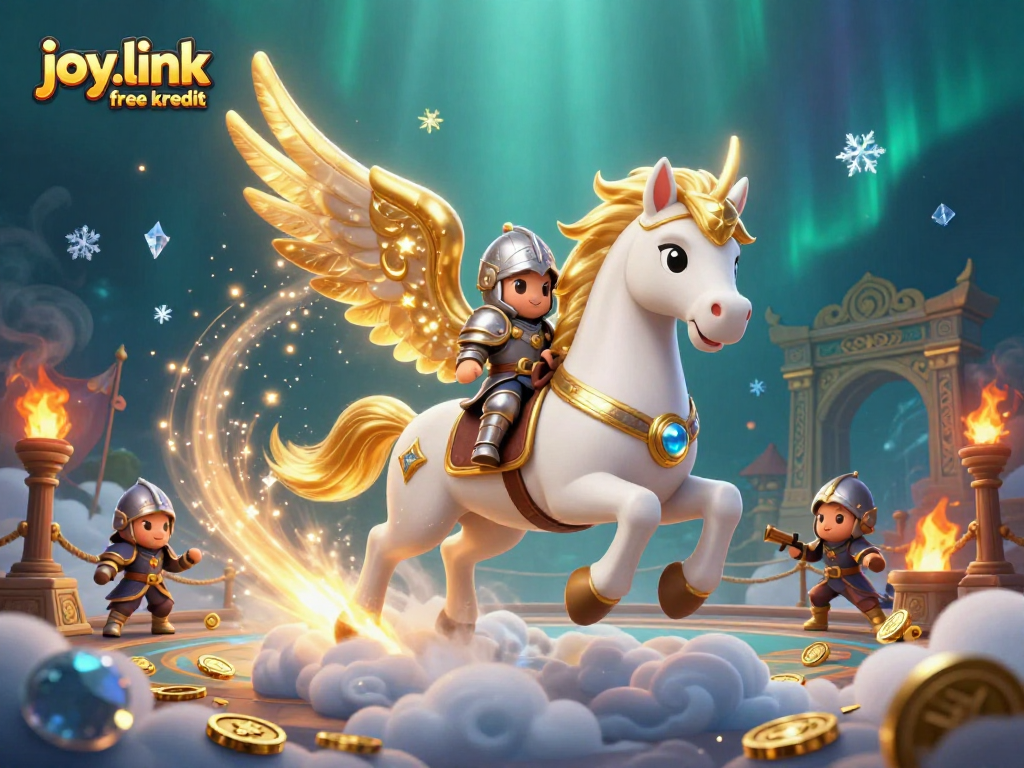 Experience joy.link free kredit through a vibrant 3D casino adventure with dynamic characters and treasures.