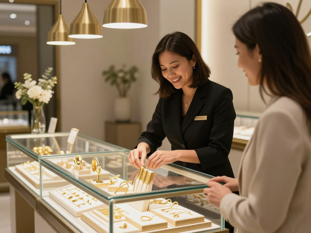24K gold jewelry experience at mantra88 showcasing elegance and luxury