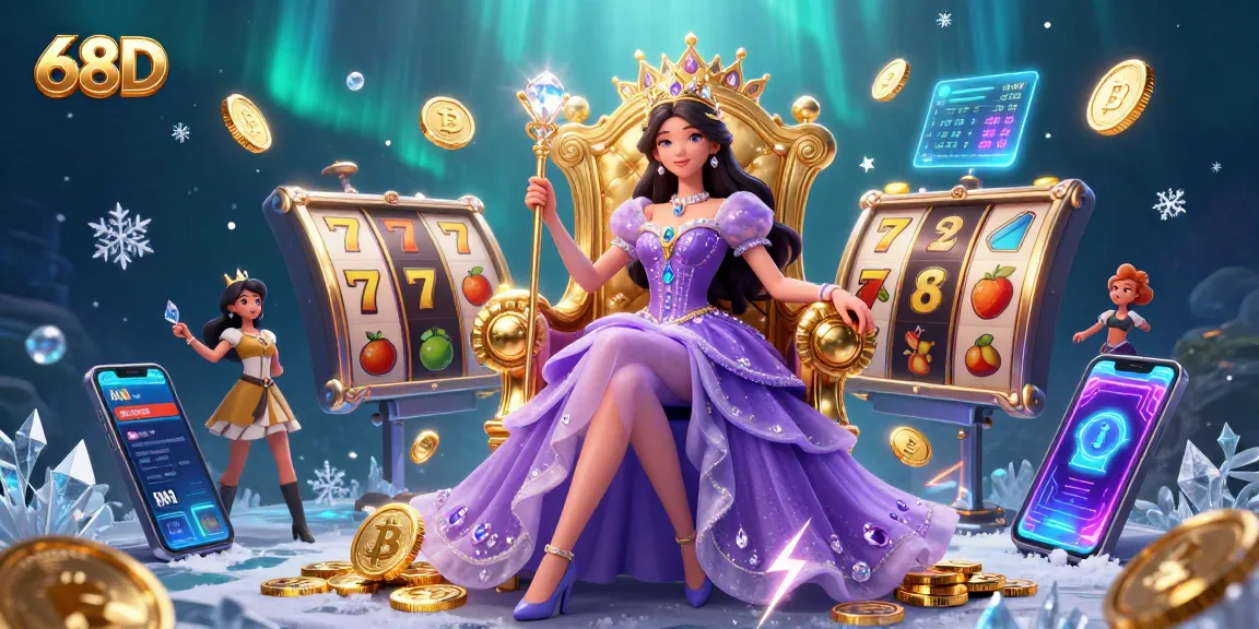 Experience thrilling moments in 68D casino with exciting slot reels and vibrant jackpot action.