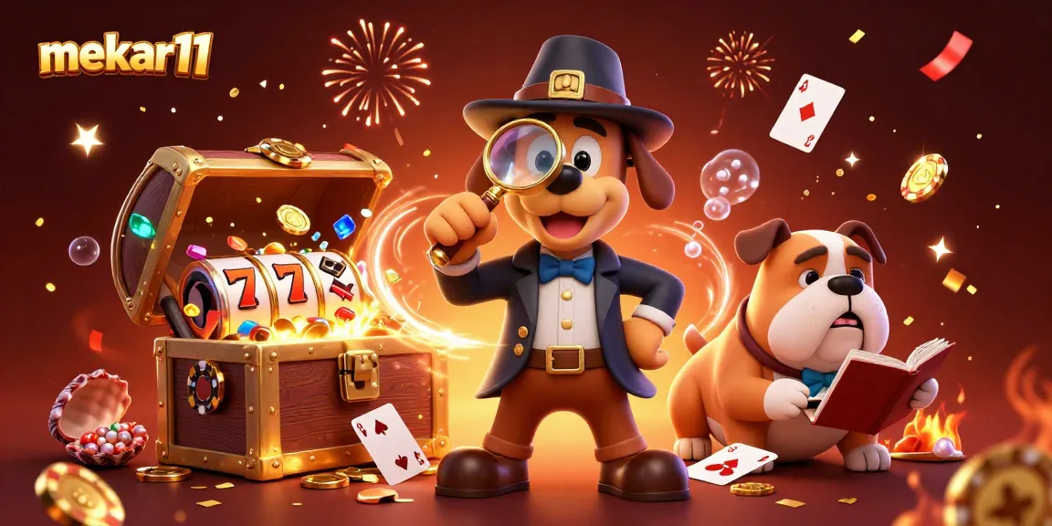 Engage with mekar11 as the detective discovers hidden treasures in a vibrant casino.