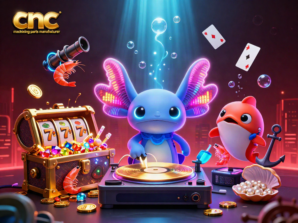 Engage with the vibrant world of a cnc machining parts manufacturer amidst lively casino action!