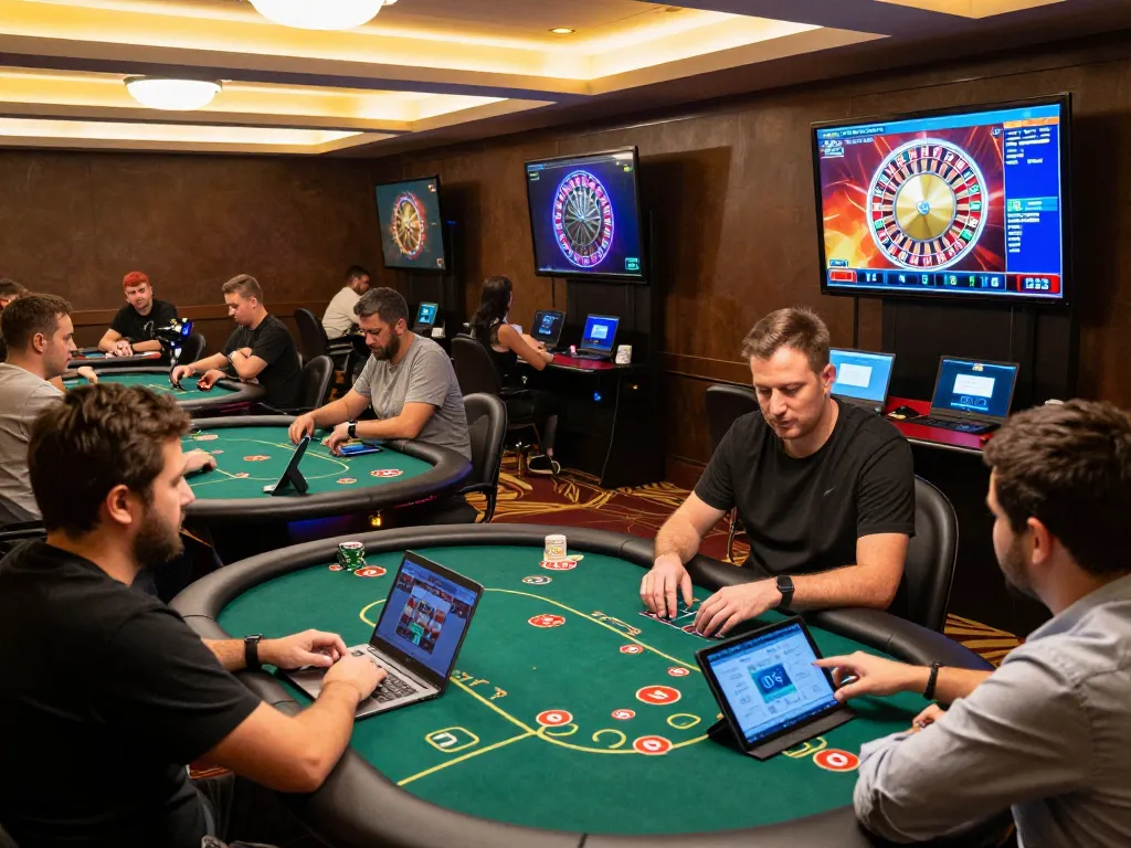 Players enjoying thrilling gameplay on SC88 trang chủ platform in a vibrant online casino environment