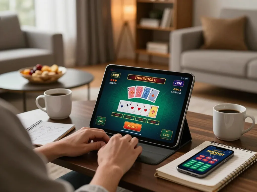 Engage in live dealer games at 789win with a modern home setup featuring a cozy atmosphere.