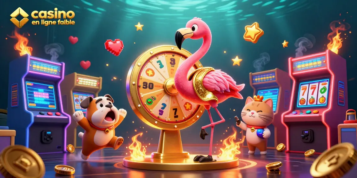 Jouez et gagnez dans un casino en ligne fiable avec cette illustration excitante de jeu.