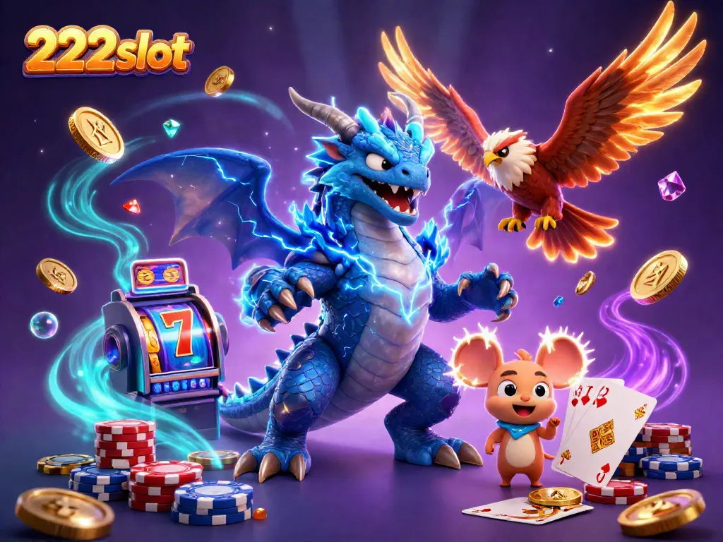 Menangkan jackpot dengan 222slot dan simbol keberuntungan di slot mesin