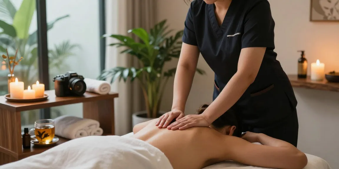 Swedish massage therapy session promoting relaxation and wellness
