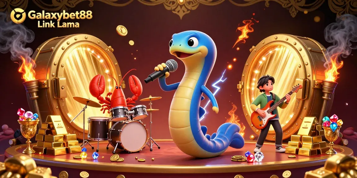 Engage in thrilling gameplay at Galaxybet88 Link Lama, featuring vibrant underwater casino action.