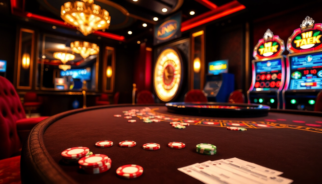 Experience thrilling gameplay at king88 with vibrant casino tables and professional dealers.