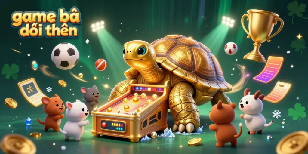 Engage in thrilling game bài đổi thưởng with exciting 3D cartoon elements, dynamic gameplay, and engaging characters.