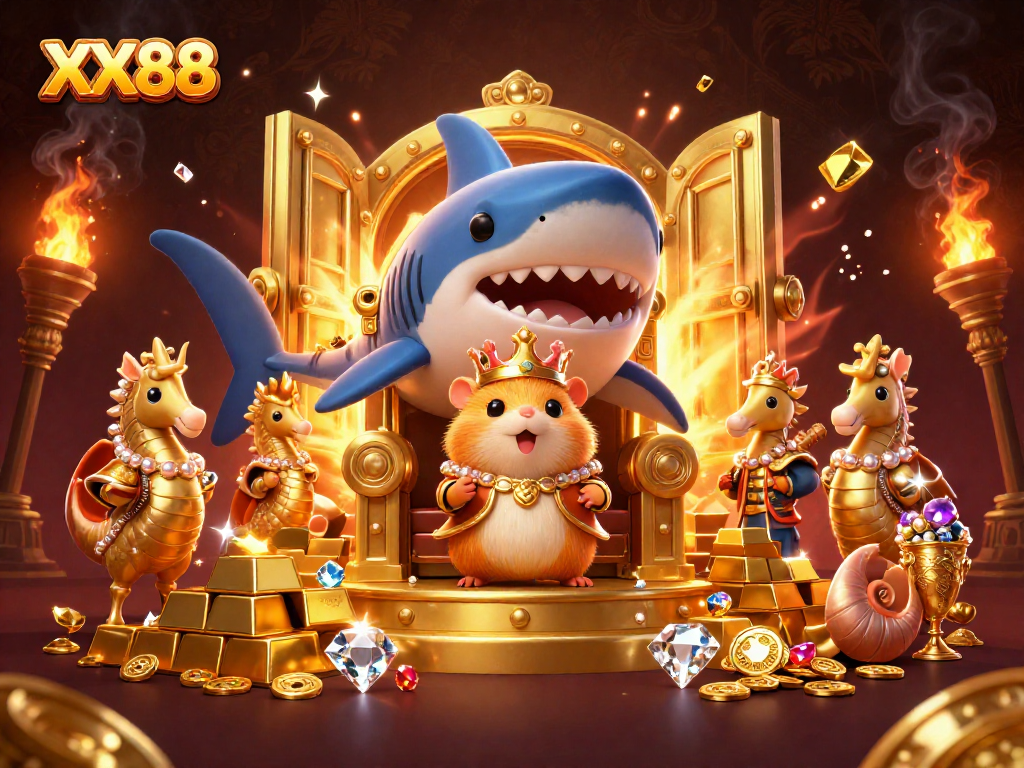 Experience the thrill of winning at XX88's treasure-filled casino adventure.