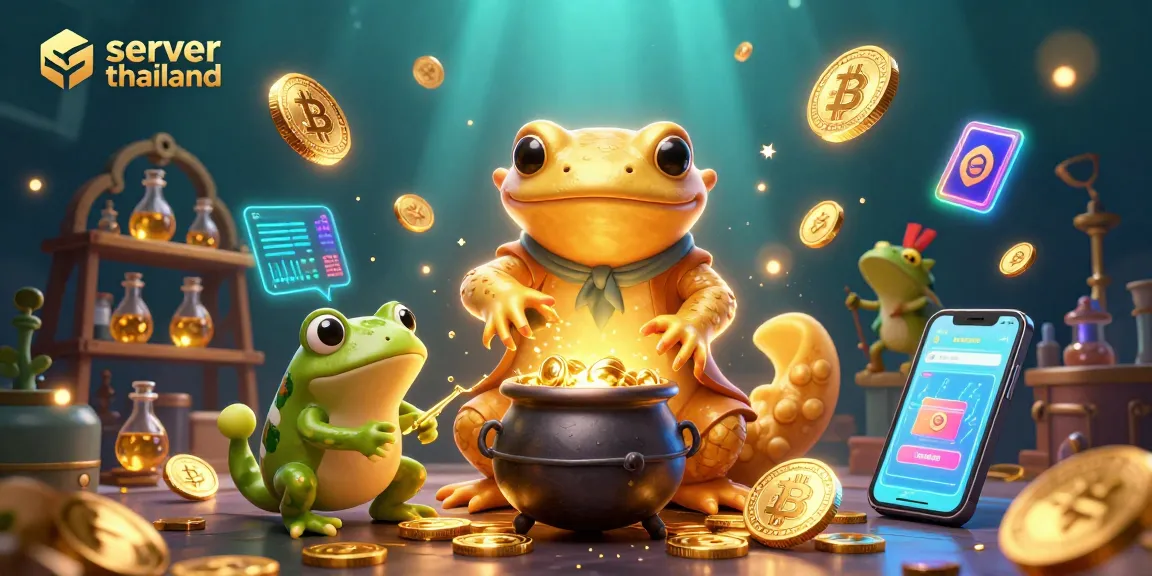 Engage with server thailand's vibrant gaming world featuring golden alchemist and crypto treasures.