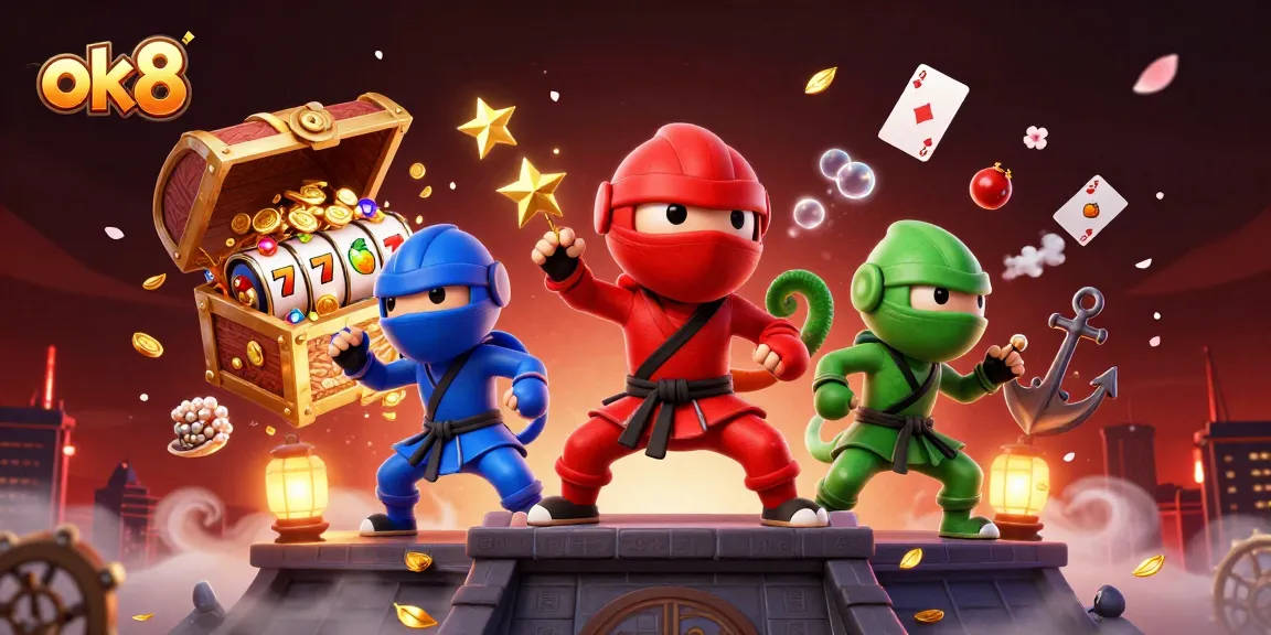 Experience the thrill of winning at ok8 with vibrant slots, dynamic chameleons, and golden treasures.