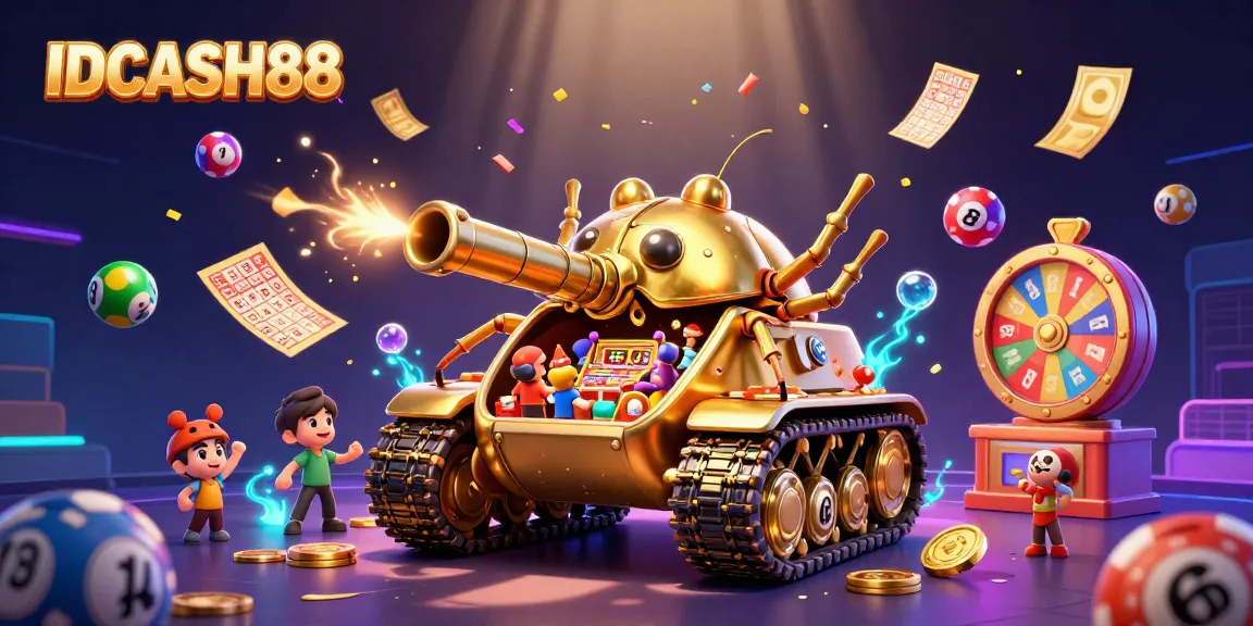 Experience the thrill of gaming at IDCASH88 with a visually stunning casino tank, filled with excitement!
