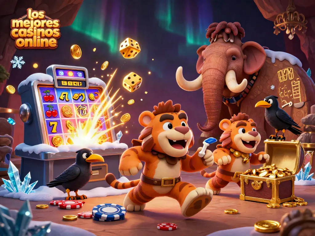 Los mejores casinos online con emoción en un entorno de juego prehistórico lleno de acción.