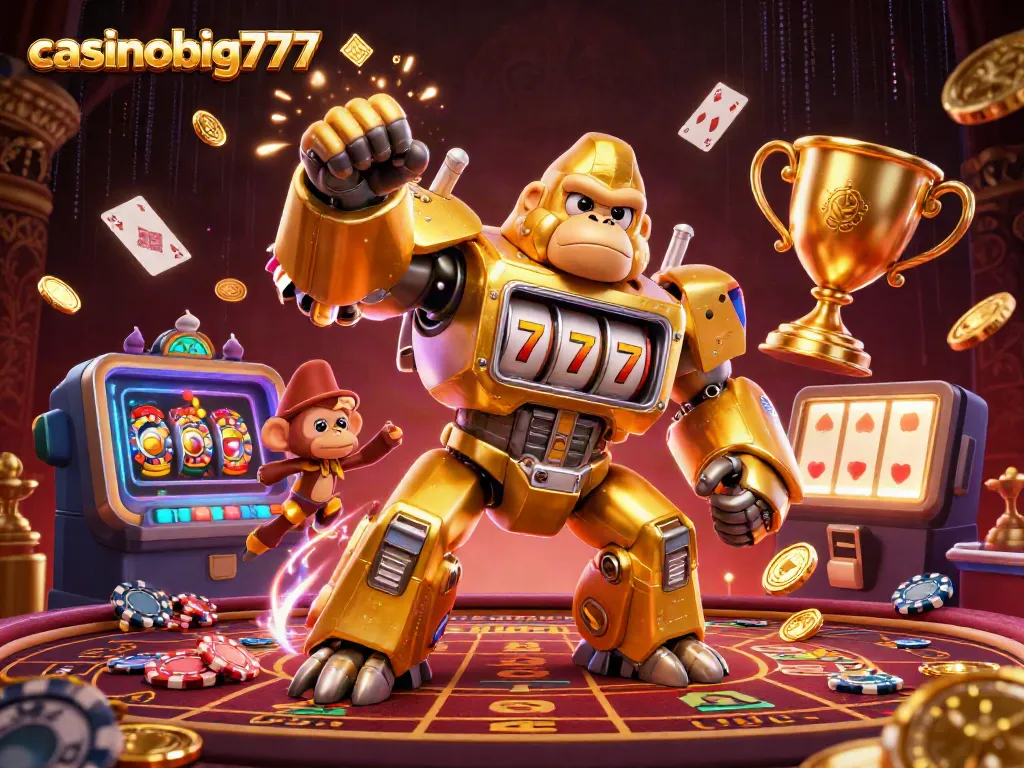 Experience the thrilling casino action with casinobig777 featuring dynamic characters and vibrant symbols.