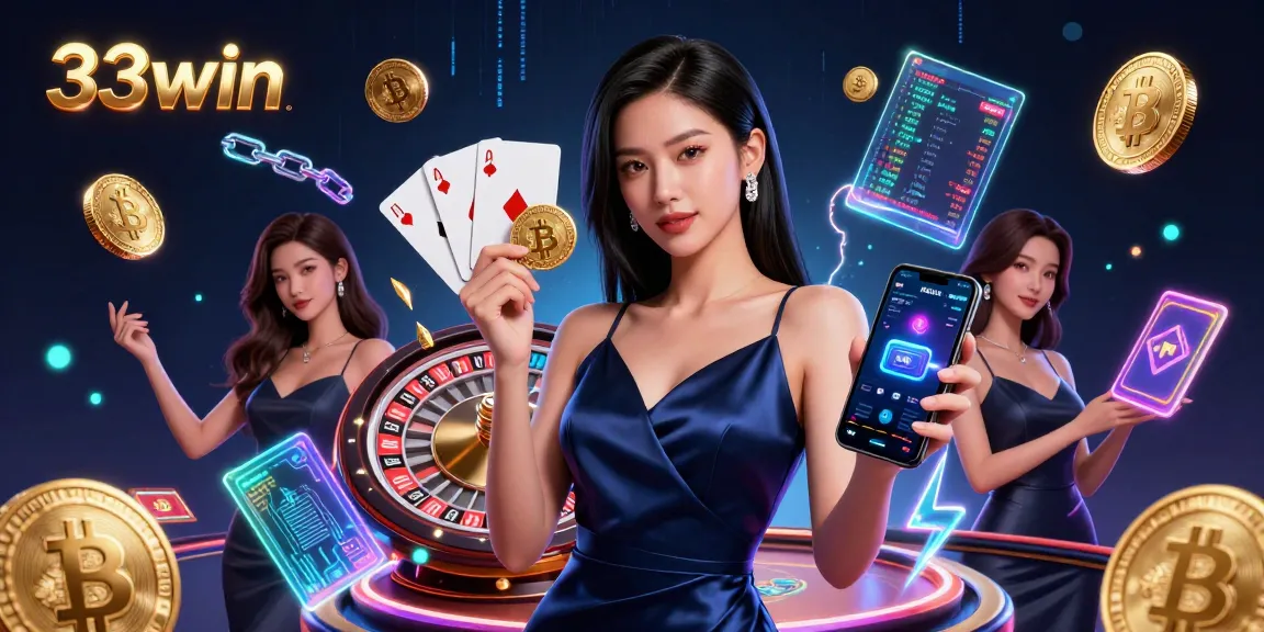 Win big with 33win's premier gaming experience featuring vibrant 3D casino elements