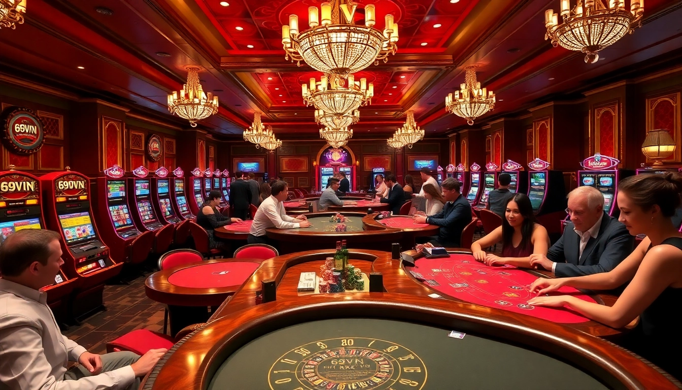 Experience excitement at 69VN with vibrant casino games and lively players.