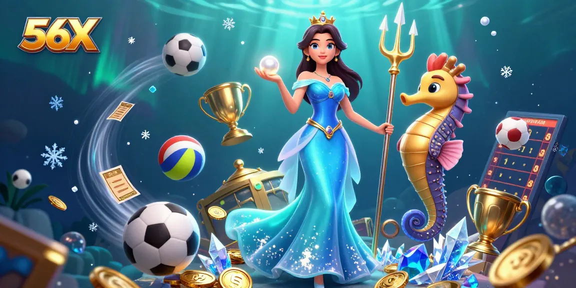 Engage with exciting 56X online gaming, featuring dynamic sports elements and vibrant visuals.