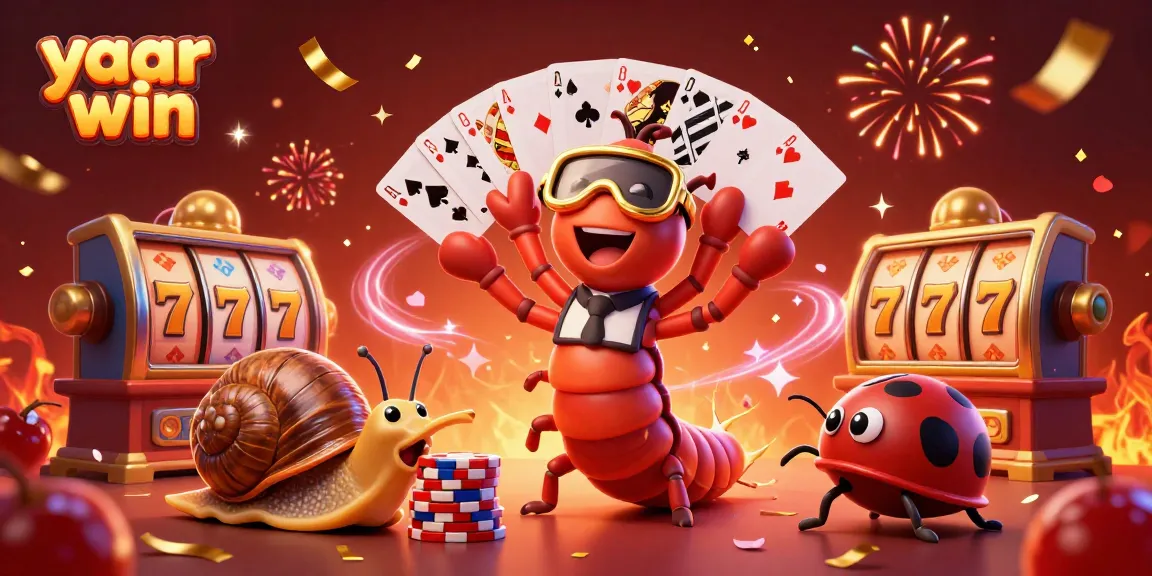 Engage with yaar win by experiencing the thrill of online slot games and vibrant casino action.
