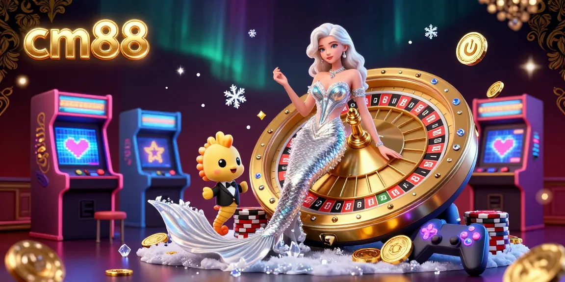 Spin the golden roulette wheel at cm88 with stunning characters and colorful game elements.