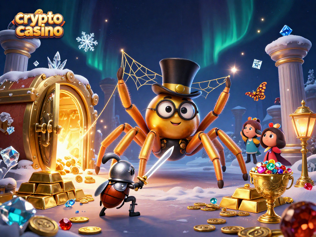 Attendez-vous à gagner avec notre crypto casino, plongé dans un univers fantastique de trésors et de jeux