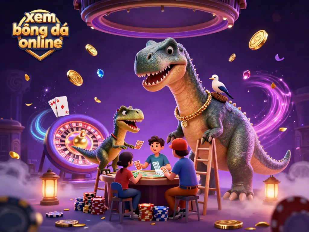 Experience excitement with xeme bóng đá online in an immersive 3D sports betting scene showcasing vibrant characters.