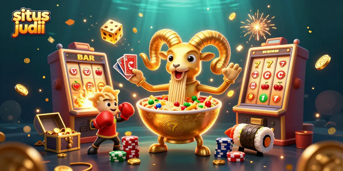 Experience the thrill of situs judi bola with vibrant 3D casino characters and dynamic gaming elements.
