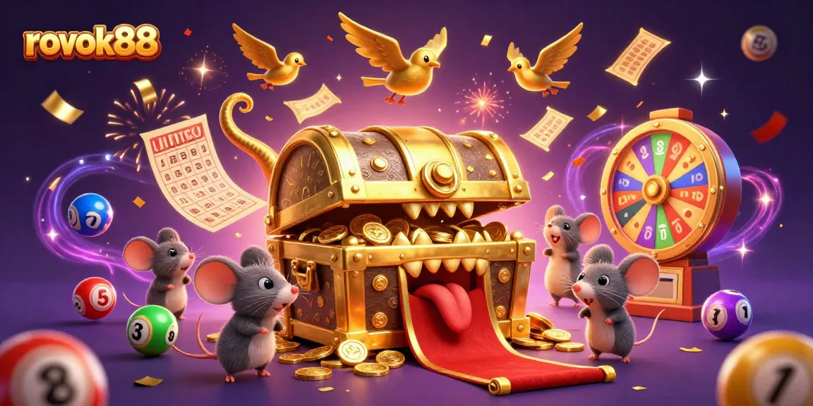 Experience the excitement with rokok88 as golden treasures beckon adventure seekers in a vibrant casino scene.
