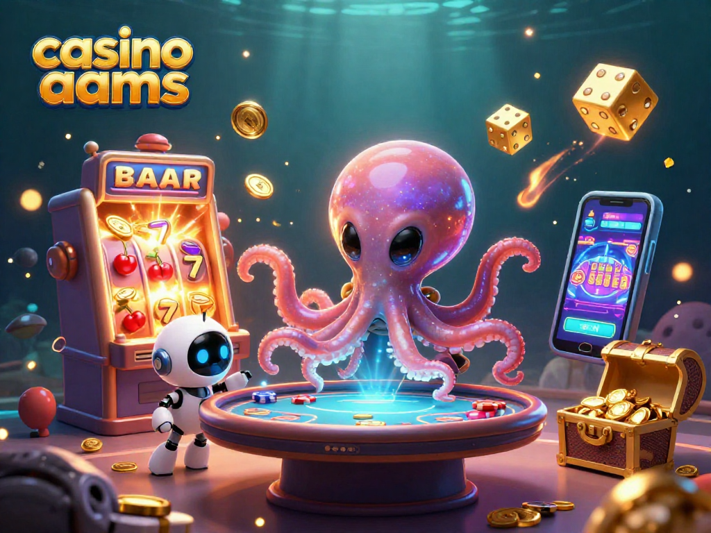 Scopri le straordinarie avventure del casino non aams con l’alieno polpo e la sua robot amico.