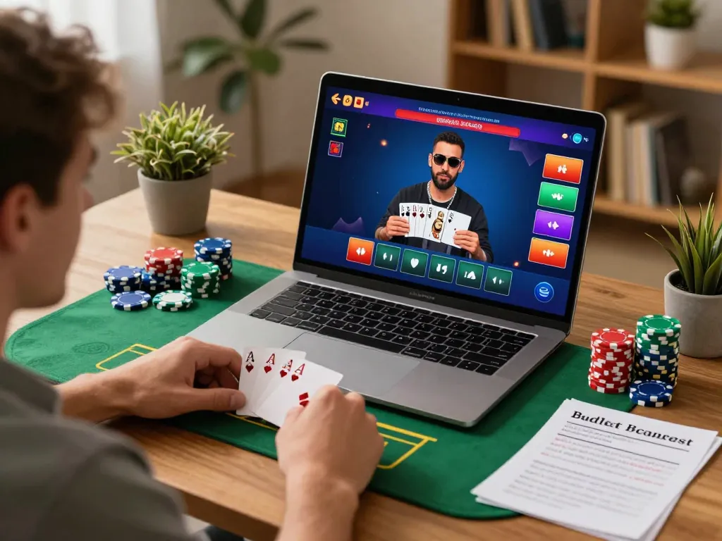 Engaging with tg88 online blackjack while managing bankroll at home.