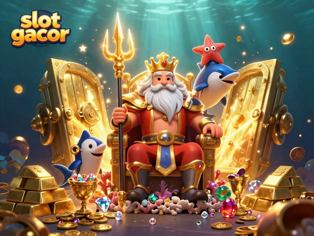 Menangkan slot gacor dengan ilustrasi kerajaan bawah laut yang megah dan penuh harta karun.