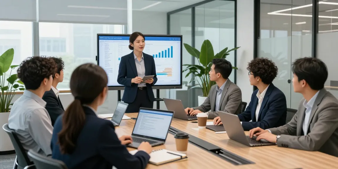 Third Eye Capital team collaborating in a modern office meeting, showcasing financial strategy development.