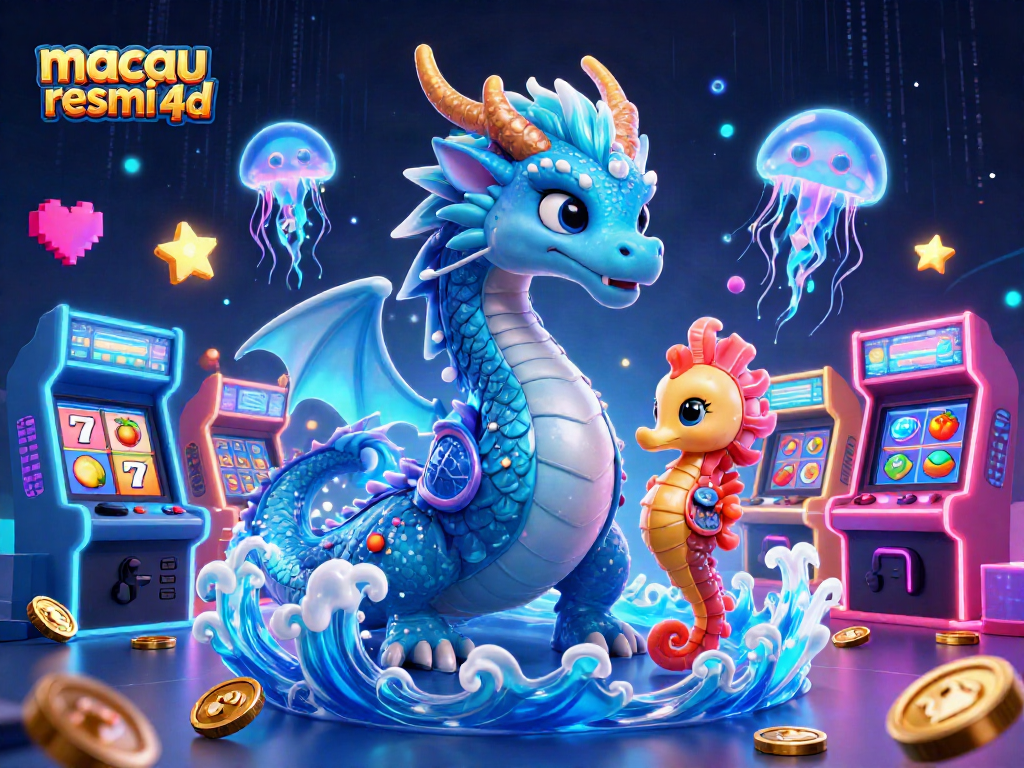 Menangkan permainan dengan macau resmi 4d dan slot yang penuh warna, berisi naga laut dan ksatria kuda laut.