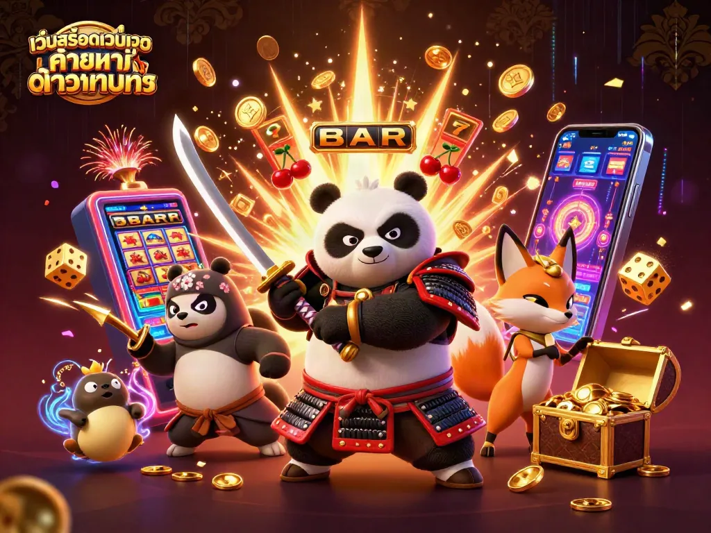 เล่นกับเว็บสล็อตเว็บตรง ค่ายใหญ่ ต่างประเทศ ผ่านเกมสล็อตที่เต็มไปด้วยรางวัลใหญ่