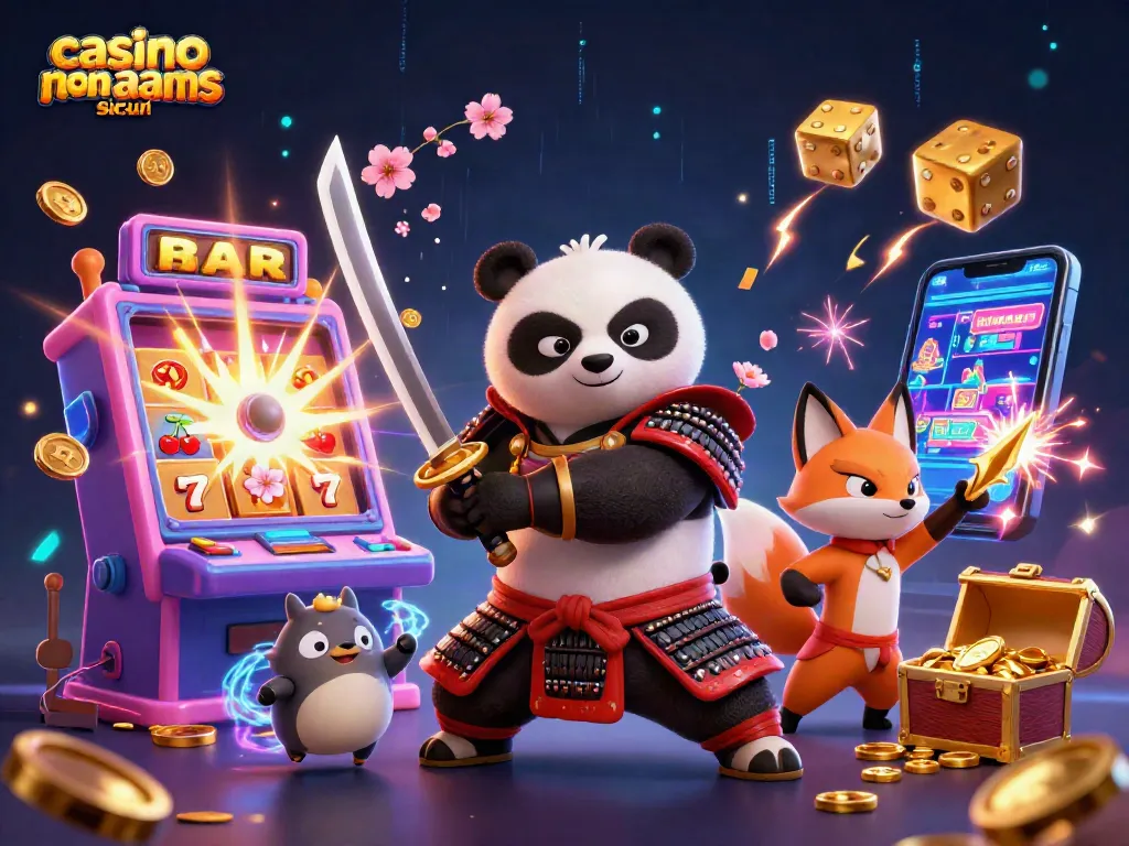 Vinci nel mondo dei casino non AAMS sicuri con un panda samurai e una volpe ninja. Gioca oggi!