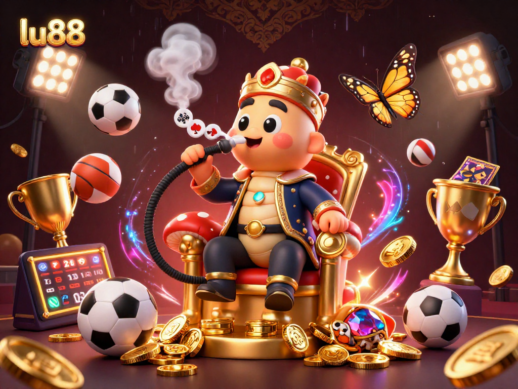 Place bets and enjoy excitement with lu88's dynamic gambling experience featuring a vibrant casino scene.