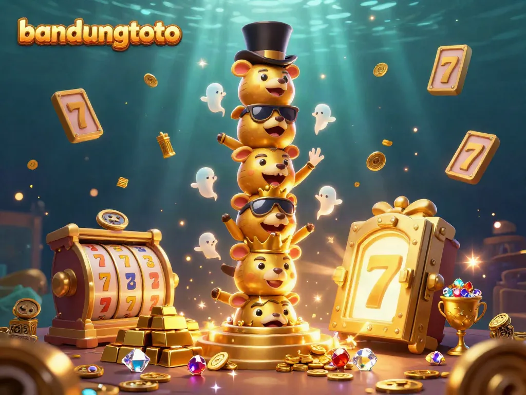 Experience the excitement at bandungtoto with dynamic slot games, gold treasures, and vibrant gaming elements.