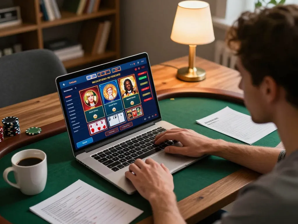 Online gaming at nhà cái fly88 showcasing strategic gameplay with a vibrant casino interface.