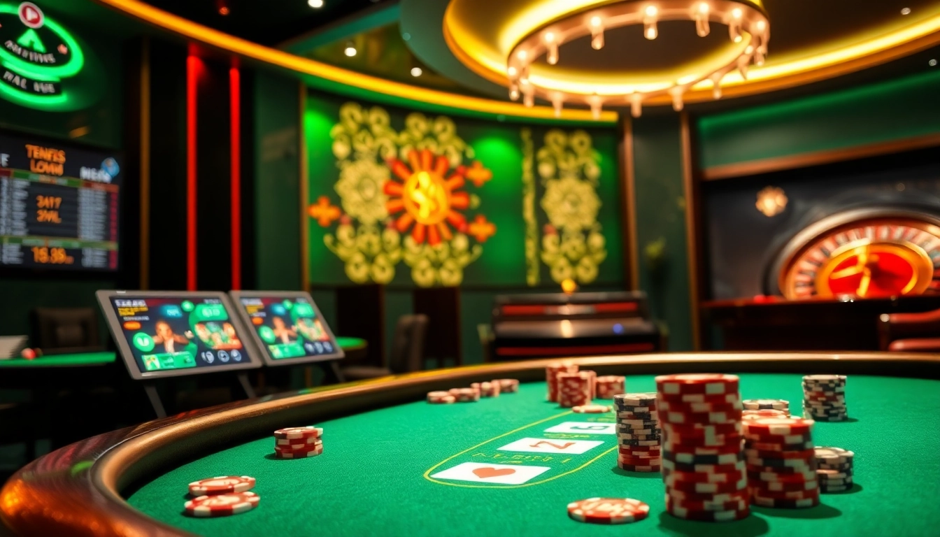 Rasakan sensasi idn poker di kasino online mewah dengan permainan yang dinamis dan suasana yang canggih.