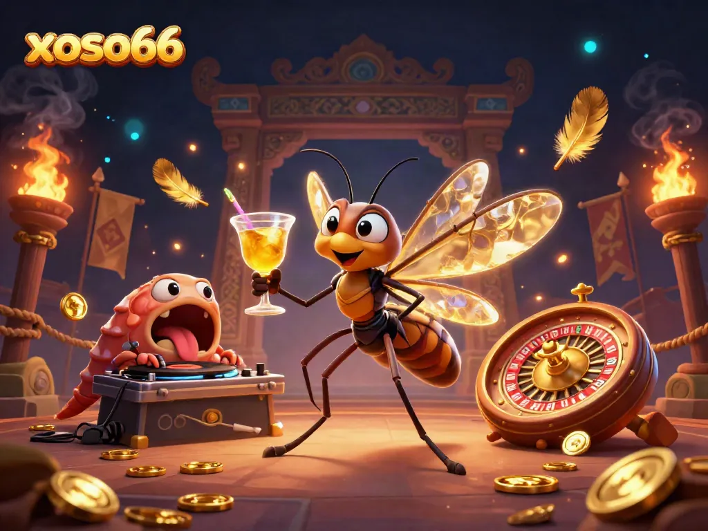 Experience the vibrant xoso66 casino world with dynamic characters and rich gaming elements.